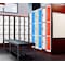 Adiroffice 12 in W, 12 in D, 72 in H, Steel ADI629-203-B-W-PKG-4 - alternate 6